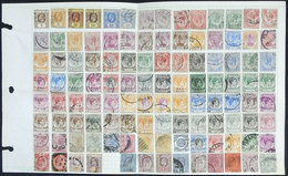 MALAYSIA: Good Number Of Used Stamps On 2 Album Pages Of An Old Collection, Excellent General Quality! - Other & Unclassified