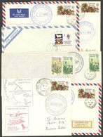 FALKLAND ISLANDS/MALVINAS: 7 Covers Sent To Buenos Aires Or Rio Gallegos In 1971 And 1972, Very Interesting! - Falkland Islands