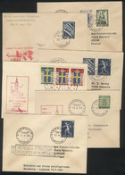 SWEDEN: FIRST FLIGHTS And Special Flights: 6 Covers Of 1954/5, VF Quality! - Other & Unclassified