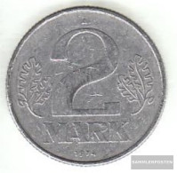 DDR Jägernr: 1516 1978 A Very Fine Aluminum Very Fine 1978 2 Mark State Emblem - 2 Marchi