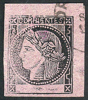 ARGENTINA: GJ.8, Dull Rose, Type 6, With Datestamp Of Corrientes, VF Quality! - Corrientes (1856-1880)