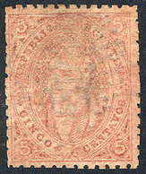 ARGENTINA: GJ.20d, 3rd Printing, VERY DIRTY PLATE Horizontally, Light Dotted Cancel, Superb, Rare! - Used Stamps