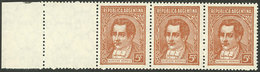 ARGENTINA: GJ.795CB, Moreno Printed On Unsurfaced Paper With White LABEL, MNH (+30%), Superb! - Nuevos