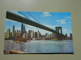 ETATS UNIS NY NEW YORK CITY BROOKLYN BRIDGE - Bruggen En Tunnels