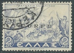 1941 CORFU USATO MITOLOGIA 2 D - RA18-5 - Corfu