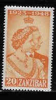 Zanzibar 1949 Silver Wedding Issue Omnibus 20c MNH - Zanzibar (...-1963)