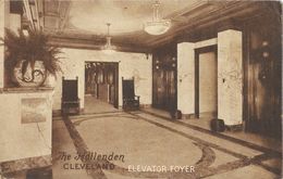 Hôtel The Hollenden Cleveland (Ohio OH) - Elevator Foyer (Hall D'Ascenseur) - Carte Non Circulée - Alberghi & Ristoranti