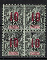 ANJOUAN            N°     YVERT   27 X 4    ( 6 )     OBLITERE       ( Ob  5/04 ) - Used Stamps