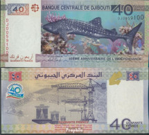 Dschibuti Pick-Nr: 46 Bankfrisch 2017 40 Francs - Djibouti