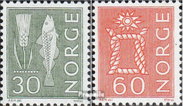Norwegen 524yA-525yA (kompl.Ausg.) Postfrisch 1967 Landestypische Motive - Ongebruikt