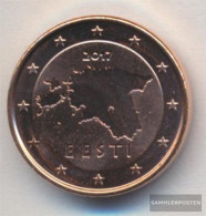 Estonia Est 1 2017 Stgl./unzirkuliert Stgl./unzirkuliert 2017 Kursmünze 1 Cent - Estonia