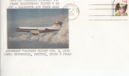 1976 USA  Space Shuttle  Training Aircraft Commemorative Cover - Amérique Du Nord