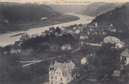 Postcard Sachs Schweiz Wehlen A D Elbe V Villa Waldfrieden Aus Gesehen My Ref  B13488 - Wehlen