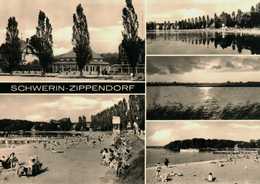 Schwerin. Zippendorf Mehrbildkarte - Schwerin