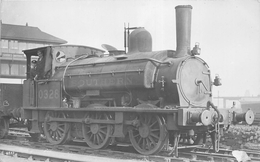 ¤¤   -   ANGLETERRE  -  Carte-Photo D'une Locomotive Anglaise N° 0328  -  Cheminots  -  Chemin De Fer       -   ¤¤ - Matériel