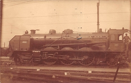 ¤¤   -  Carte-Photo D'une Locomotive Du " P.O. "  En Gare  -  Cheminot   -  Chemin De Fer   -  ¤¤ - Materiaal