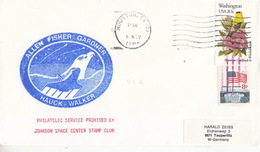 1984 USA Space Shuttle  Discovery STS-51A Commemorative Cover - Amérique Du Nord