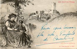 Les Cols Des Vosges....la Mere Alsacienne  Parle A Son Fils De La France - Non Classificati