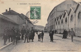 54-BACCARAT- RUE DES CRISTALLEREIES - Baccarat