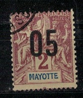 MAYOTTE            N°     YVERT    21  ( 2 )  OBLITERE       ( Ob  5/04 ) - Used Stamps