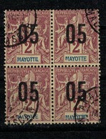 MAYOTTE            N°     YVERT    21 X 4 OBLITERE       ( Ob  5/04 ) - Used Stamps