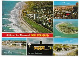 2982  NORDSEEBAD NORDERNEY  -  MEHRBILD   1985 - Norderney