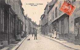 58-LORMES- LA GRANDE RUE ( HAUT ) - Lormes