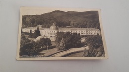 ANTIQUE PHOTO POSTCARD GERMANY BAD WILDUNGEN - BADEHOTEL CIRCULATED 1953 - Bad Wildungen