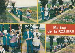 La MOTHE ST HERAY. Mariage De La ROSIERE. CPM RARE - La Mothe Saint Heray