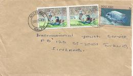 Malawi 1986 Mperembe World Cup Football Mexico Fresh Water Fish Cover - Malawi (1964-...)