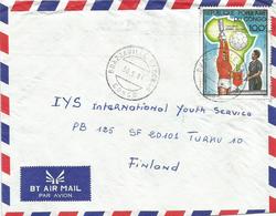 Congo 1984 Brazzaville Bacongo Handball African Champion Cover - Handball