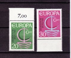 1966 Deutsche Bundespost, CEPT, Postfrisch - 1966