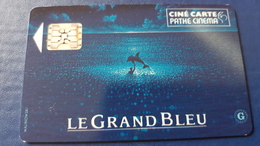 Cinecarte - Pathé Cinéma N° 66 - " LE GRAND BLEU " - Cinéma LUXE..NEUVE ? - Kinokarten