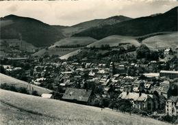 Sainte Marie Aux Mines CPA 68 Haut Rhin Alsace  PANORAMIQUE  Photo  Ed Marasco  Marcophilie Daguin Flamme - Sainte-Marie-aux-Mines