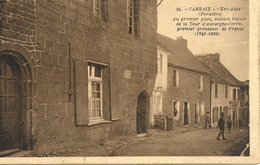 29  CARHAIX  KER AHES  AU PREMIER PLAN  MAISON NATALE  DE LA TOUR D AUVERGNE  CORRET  PREMIER GRENADIER  DE  FRANCE 174 - Carhaix-Plouguer