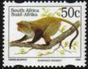 South Africa - 1997 6th Definitive 50c Monkey HSPH Perf Type II (**) # SG 914 - Apen