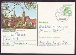 Germany-BRD - Bildpostkarte Von 1981 - P 134 I 8/126 - Gebraucht - Öhringen (P134i) - Cartes Postales Illustrées - Oblitérées