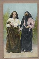 CPA EGYPTE - DAMIETTE - Deux Femmes De Damiette - TB PLAN TB PORTRAIT Femmes En Costume - Damietta