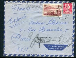 Algérie - Enveloppe En Exprès De Alger Pour La France En 1957 - Réf AT 149 - Brieven En Documenten