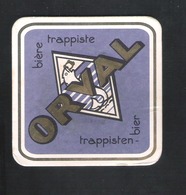 Bierviltje - Sous-bock - Bierdeckel :  ORVAL - TRAPPISTENBIER    (B 598) - Sous-bocks