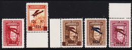 1924. Mustafa Kemal Pascha. 50 PIASTRES (Michel 980 - 984) - JF303705 - Unused Stamps