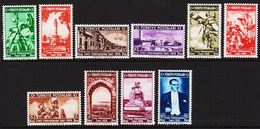 1938. Int. Munstermesse  10 Ex. (Michel 1019 - 1028) - JF303709 - Unused Stamps