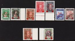 1934. Smyrna Messe. 9 Ex. Izmir 9 Eylul 934 Sergisi. (Michel 971 - 979) - JF303713 - Unused Stamps