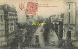 Série Tout Paris, Avenue Du Maine, Affranchie 1905 - Arrondissement: 14