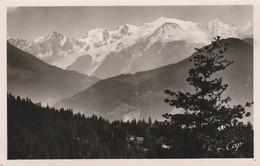 Haute Savoie : PLATEAU D'ASSY : Le Mont Blanc ( Photo Véritable ) - Passy