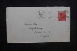 CANADA - Entier Postal De Quebec Pour Londres En 1950 - L 37871 - 1903-1954 De Koningen