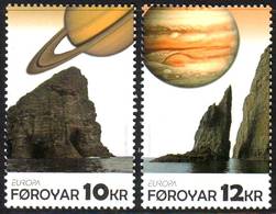 FEROE FAROE FOROYAR 2009 - 2v - MNH - EUROPA - Astronomy - Astronomie - Astronomia - астрономия - 天文学 - Astronomy