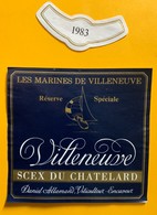 11332  - Les Marines De Villeneuve Scex Du Chatelard 1983 Suisse - Sailboats & Sailing Vessels