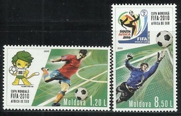2010	Moldova	706-707	2010 World Championship On Football South Africa	6,50 € - 2010 – South Africa