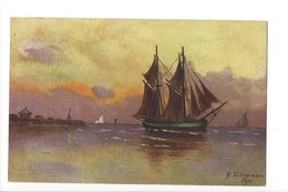 22276 - Voilier Peinture 1911  Serie 299 - Voiliers